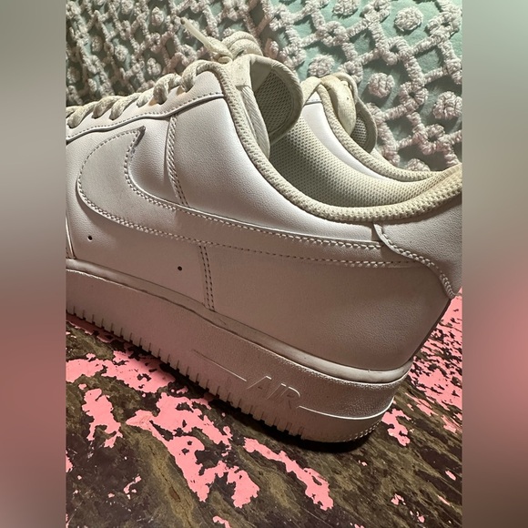 NIKE Air Force 1 White Men’s Sz 14 - Picture 5 of 8